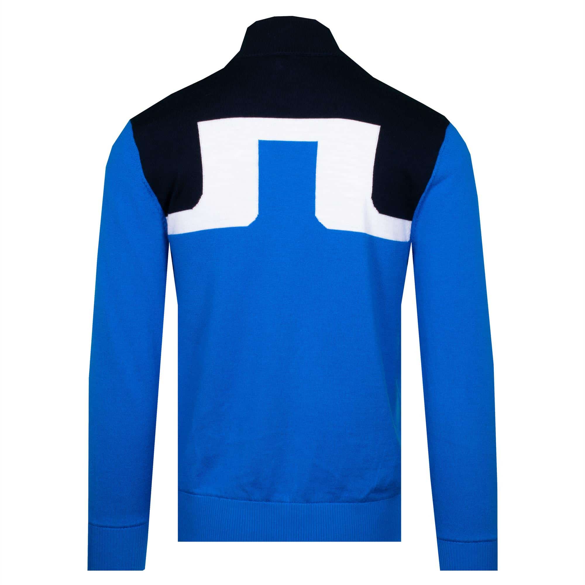 J Lindeberg Jeff Golf Windbreaker Sweater Nautical Blue
